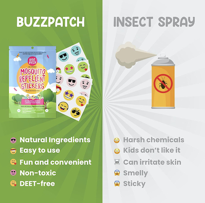 赤ちゃん〜子供も安心して使えるアメリカの虫除けスプレー！おすすめはBabyganicsとBUZZ PATCH | US Life Concierge